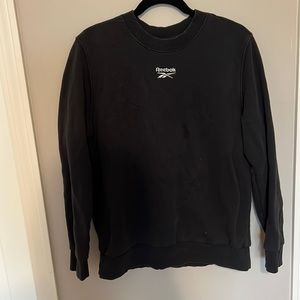 Black Reebok Crewneck
